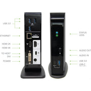 Plugable Technologies UD-ULTCDL USB-C Triple Display Docking Station with Charging Support