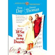 Warner Home Video I'll See You In My Dreams DVD, 1952 Classic Musical, Directed by Michael Curtiz, Starring Doris Day and Danny Thomas, Full Frame, Mono Sound, 25951998