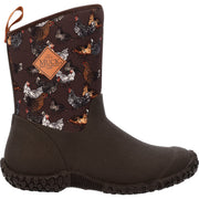 Muck Women's Muckster II Mid Boot, Waterproof, Brown, Medium Width, Round Toe, WM29CK