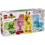 LEGO DUPLO Animal Building Game Educational Toy for Toddlers Ages 3+, 94 Pieces, Creative Matching and Fine Motor Skills Development 6585505