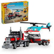 LEGO 6465046 Creator 3 in 1 Flatbed Truck with Helicopter Toy