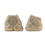 SOUND PRO SPS-4000-CS Bluetooth Solar Multi-Link Wireless Rock Speaker Pair, Canyon Sandstone