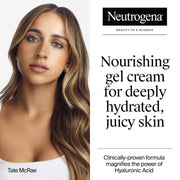 Neutrogena Hydro Boost Gel Cream Fragrance Free Hyaluronic Acid Moisturizer for Normal to Dry Skin 1.7 fl oz 88452186