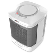 Lasko 1500W Bathroom Space Heater with ALCI Safety Plug and Timer, CD08200, White