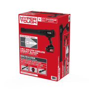 Hyper Tough HY5601050516007 20V 3-in-1 Brushless Cordless Compact Leaf Blower, 200 CFM, 120 MPH, Includes 4.0Ah Battery and Charging Cable