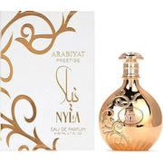 Arabiyat Prestige Nyla Eau de  Tropical Floral Body Spray, Coconut & Peach Nectar Scent, 2.7 fl oz,