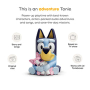 Tonies Toniebox 2 Starter Set Screen-Free Audio Player for Kids 3-9 with Bluey Sky Blue