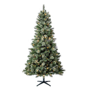 Holiday Time Liberty Cashmere Pine Artificial Christmas Tree, 7.5 ft, Green
