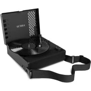 Victrola VSC-750SB-BLK Revolution GO 3-Speed Bluetooth Portable Record Player with Built-in Speakers