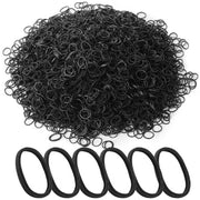 Mr. Pen HB300 Rubber Bands for Hair, Durable Black Small Hair Elastics, 2400 Pack