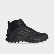 Adidas Terrex AX4 Mid Gore-Tex Hiking Shoes, Waterproof, Lightweight EVA Cushioning, Continental Rubber Outsole, Black/Carbon/Grey, Men's Size 13, LTG55