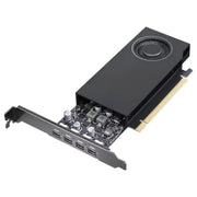 Lenovo NVIDIA RTX A400 Graphics Card, 4 GB GDDR6, 4 Mini DisplayPort Outputs, PCI Express x8, Black, 4X61Q73040
