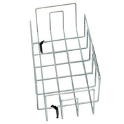 Ergotron Neo-Flex Cart Wire Basket Kit, Adjustable Silver Metal Storage Basket for Laptop and LCD Carts, 15 lb Capacity, 97-544