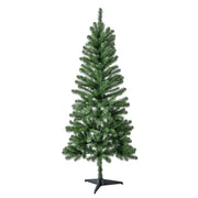 Holiday Time Wesley Pine Green Artificial Christmas Tree, 6-Foot, 378 Branch Tips, 32-Inch Diameter, Hinged Branches, Unlit, Sturdy Metal Stand