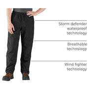 Carhartt Monterey Work Utility Pants, Storm Defender Waterproof, Wind Fighter Technology, Black, X-Large, 106437