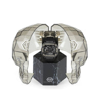 Philipp Plein PWBAA0521 Men's The $keleton Black IP 44mm Fashion Watch with Strap