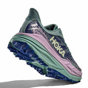 Hoka Women's Stinson 7 Trail Running Shoes, Rosemary Fragrant Lilac, Medium Width, Lace-Up, 9, 1141531-RMRY