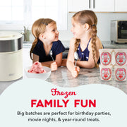Dash Deluxe Gelato & Ice Cream Maker, 2 Quart, Cream