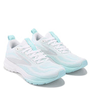 Brooks Trace 4 Running Shoes for Ladies, DNA LOFT v2 Cushioning, Bright White/Limpet/Black, Size 11M, 120441-198