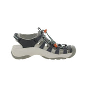 Keen 1027164 Women's Astoria West Slip On Closed Toe Gladiator Sandals, Navy/Beveled Glass, 6