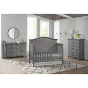 Soho Baby 41111530N Sheridan 4-in-1 Convertible Crib, Graphite Gray