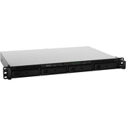 Synology RackStation RS422+ 4-Bay Rackmount NAS, AMD Ryzen R1600 Dual-Core 2.6 GHz, 2 GB DDR4 RAM, RAID Support, Dual Gigabit Ethernet, Diskless