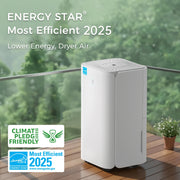 Ukoke Portable Dehumidifier, 34-Pint Capacity, Energy Star Most Efficient 2025, Ultra Quiet Operation, Auto Shut-Off, 1750 Sq. Ft Coverage, UDH0125