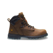 Wolverine W10788 09.5EW Men's I-90 Waterproof Slip Resistant Composite Toe Lace-Up Work Boots Brown, 9.5 Extra Wide
