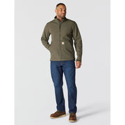 Carhartt Galesburg Softshell Jacket, Water-Resistant, Windproof, Rugged Flex Stretch Fabric, Moss, XXL, 106438