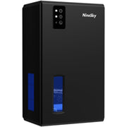 Aumpkin Dehumidifier for Home, 95 OZ Water Tank, 1000 sq.ft Coverage, Auto Shut Off, 7 Colors LED Light, Black