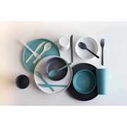 Mainstays DOTCOM21-14-009 28-Piece Eco-Friendly Recycled Plastic Dinnerware Set