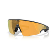 Oakley Meta Vanguard Smartglasses with Meta AI, 12MP Ultra-Wide Camera, Prizm Black Polarized Lenses, White Frame, Bluetooth Audio, IP67 Water-Resistant, 0OW8001-800104-52