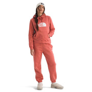 The North Face Evolution Half Dome Hoodie Women's Athletic Sweatshirt, Adjustable Hood, Kangaroo Pocket, Mars Dust, Small, NF0A8CWS