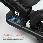 5Th Wheel KB09 150W Electric Balance Bike for Kids, Black - 12