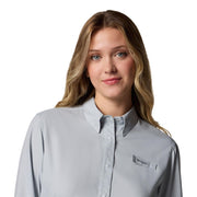 Columbia PFG Tamiami II Long-Sleeve Button-Down Shirt - Cirrus Grey - XL