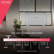 Frigidaire Gallery 12,000 BTU Smart Inverter Window Air Conditioner, Wi-Fi Enabled, Energy Star Most Efficient, White, GHWW125TE1