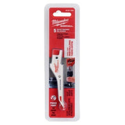 Milwaukee 48-00-1630 Sawzall Bl Ductwork (5 Pack)