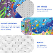 AKASISRUG Baby Play Mat for Floor, 110 X 78.7in