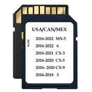 Navistar BHP1-66-EZ1P 2022 Latest Map Version Navigation Sd Card GPS Fits 3 6 CX-3 CX-5 CX-9