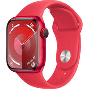 Apple Watch Gen 9 Series 9 Cell 41mm (PRODUCT)RED Aluminum - (PRODUCT)RED Sport Band MRY83LL/A