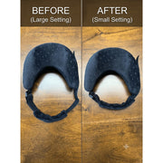 Koncept The Eliminator Sleep Aid Cushion, Dual-Purpose Memory Foam Travel Neck Support Pillow, Black, ESC