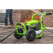 Greenworks 5113902VT Pro 3000 PSI 2.0 GPM Cold Water Electric Pressure Washer - Green