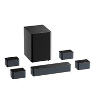 Ultimea U2623 Poseidon D80 Boom Soundbar, 7.1 Channel Dolby Atmos, 460W Peak Power, Wireless 6.5 in. Subwoofer, Smart App Control, HDMI eARC, 15.75 in