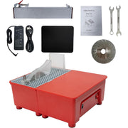 LINKPAL Trim Saw with Diamond-Coated Blade, Glass Bottle Cutter for Stone, Ceramics, Marble, and Hard Brittle Materials