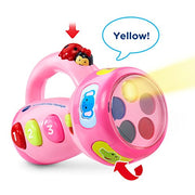 VTech Spin and Learn Color Flashlight Pink