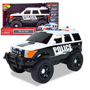 Maxx Action Large Police SUV Toy Vehicle with Motorized Engine, LED Flashing Lights, Realistic Sirens, Soft Grip Tires, 12 Inch UIWM4.3MB08CM3B52M