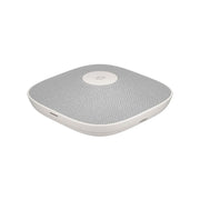 Poly Studio A2 Wired Table Microphone, Cardioid, White, Includes Mount Plate and I/O Cables, B22X4AA#AC3