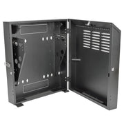Tripp Lite SmartRack 4U Vertical Wall Mount Server Rack Enclosure Cabinet, Low Profile, Switch-Depth 20in, Black, SRWF4U