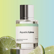 Dossier Aquatic Lime Eau De Parfum Unisex Cologne, Fresh Aquatic Lime Scent, Vegan, 1.7 oz Spray