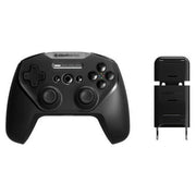 SteelSeries Stratus+ Wireless Gaming Controller with Bluetooth LE, Hall Effect Sensors, 90-Hour Battery, Slim Phone Mount, Black, 69076